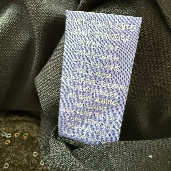 Vivienne Tam Sequin Knit Mini Dress Gray Womens Size Small Party Gala Sparkle - Picture 8 of 8